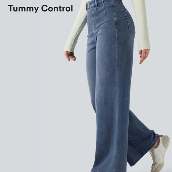 HALARA Flex Denim Woman’s Large- Tummy Control - Picture 8 of 8